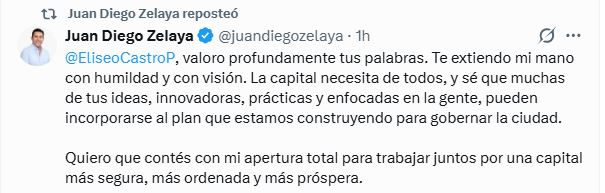 Juan Diego Zelaya en X