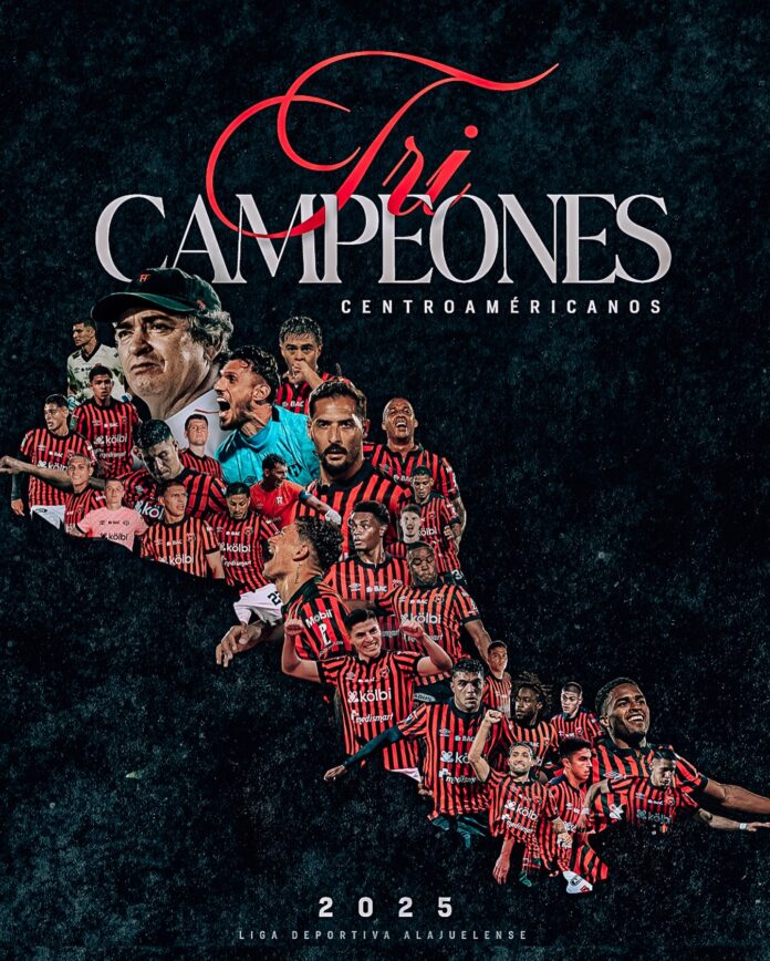 La Liga Deportiva Alajuelense es tricampeón de la Copa Centroamericana de la Concacaf.