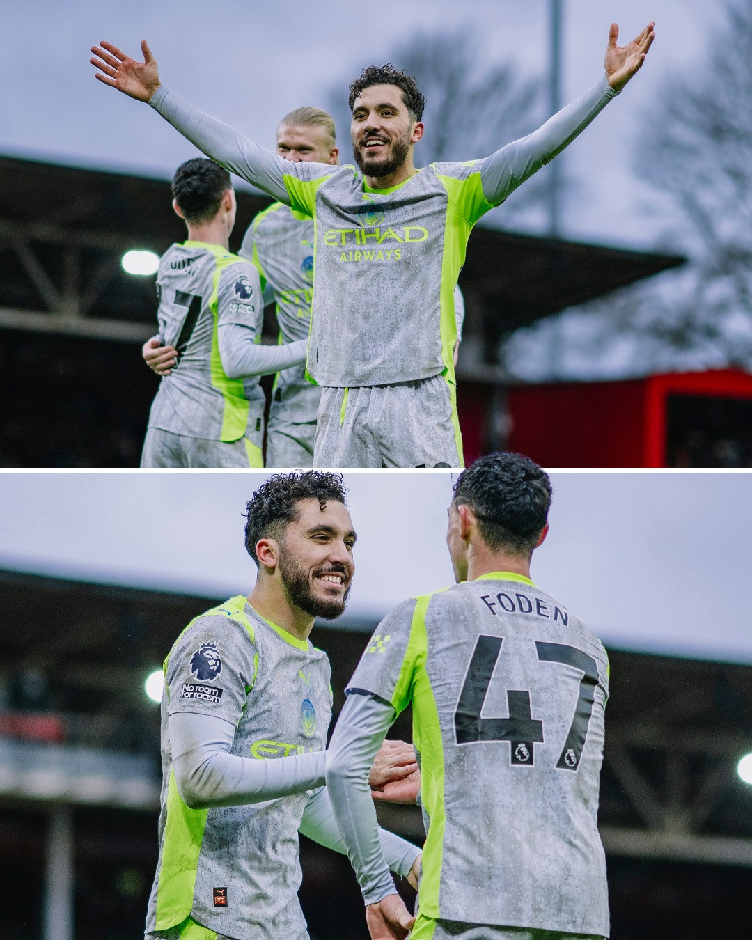 Rayan Cherki fue la figura del Manchester City al dar una asistencia y anotando el gol del triunfo sobre el Nottingham Forest.