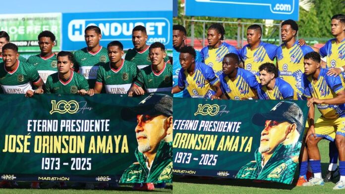 Marathón y Lobos UPNFM se enfrentan en el estadio Yankel Rosenthal.