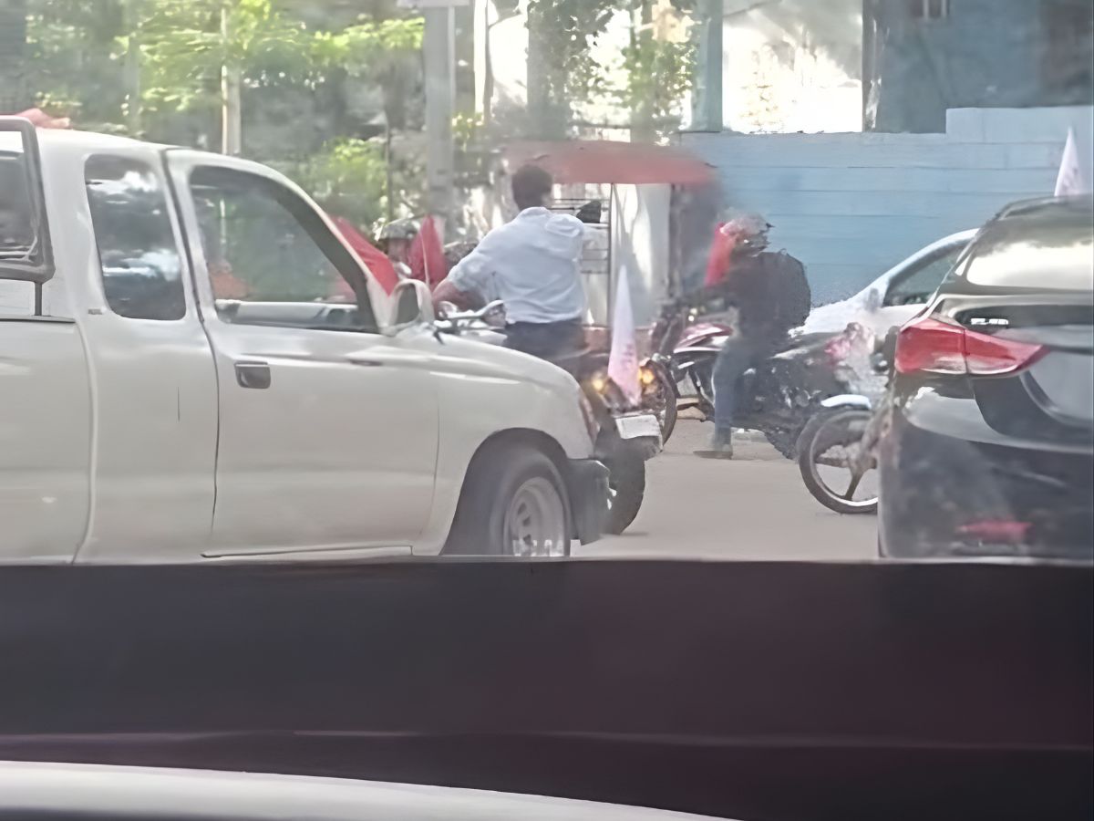 Comienzan las protestas: militantes de Libre se movilizan en la capital