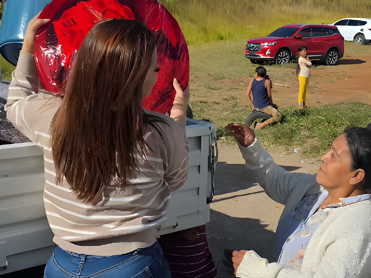 Milagro y sus canastas