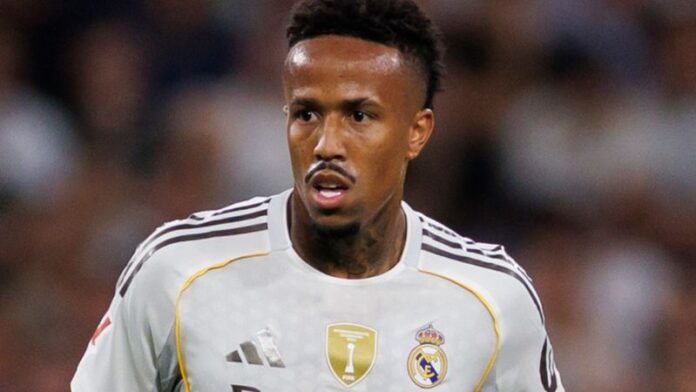 El Real Madrid pierde al defensa brasileño, Militao, por cuatro meses.