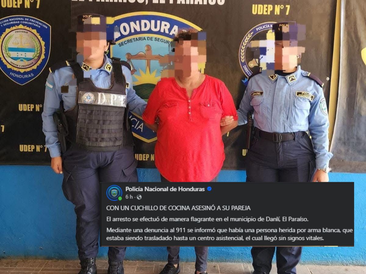 Mujer mata a su esposo en Danlí (2)