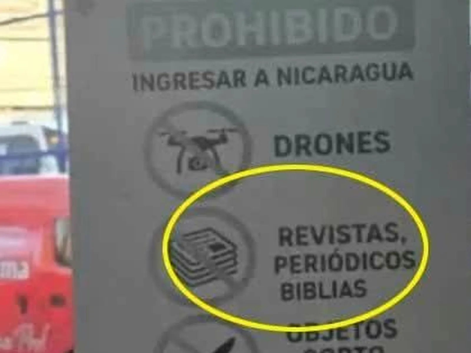 Nicaragua prohíbe biblias