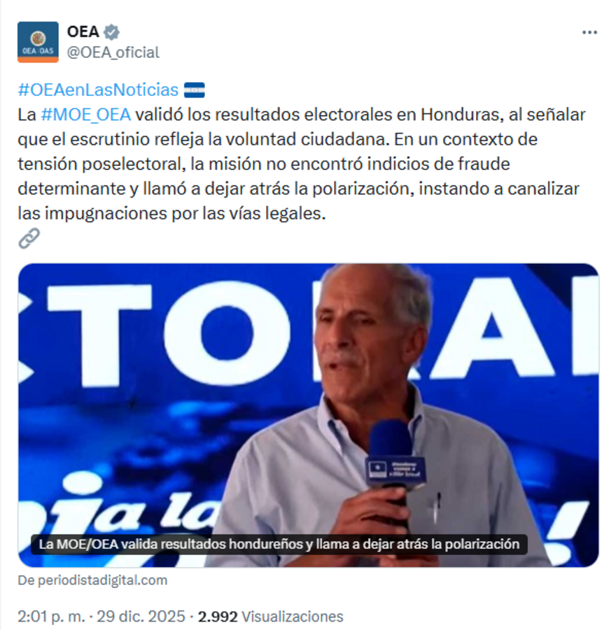 OEA elecciones