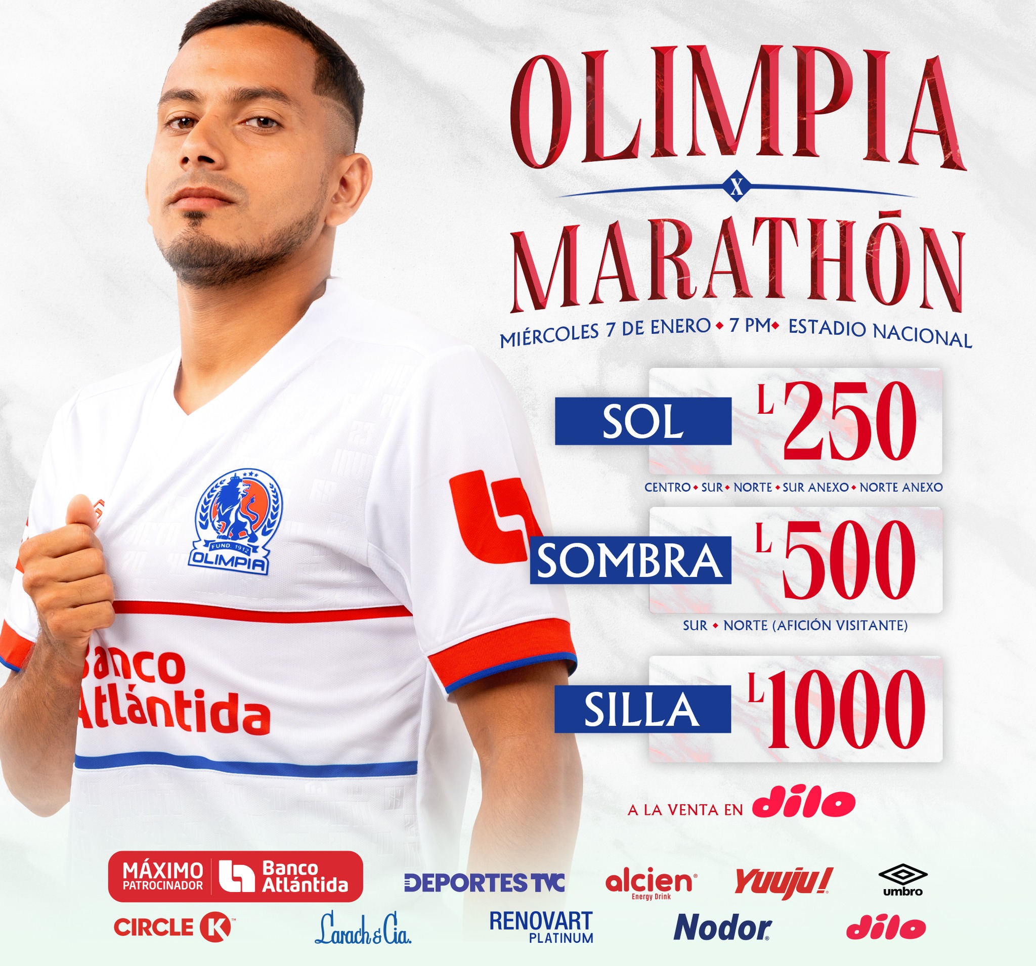 Estos son los precios establecidos por Olimpia para el partido de vuelta de la final contra Marathón.