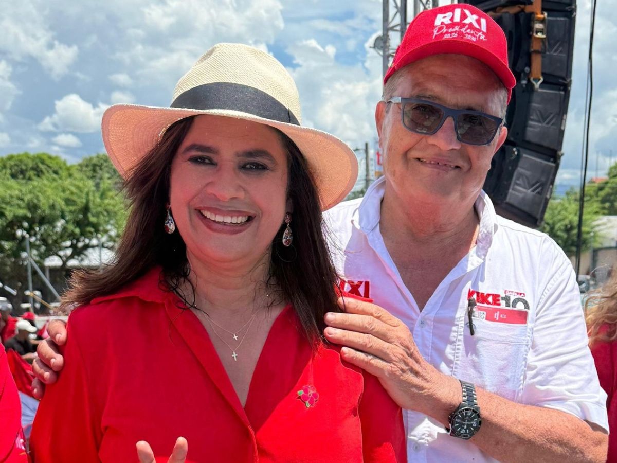 Rixi Moncada y Enrique Arias