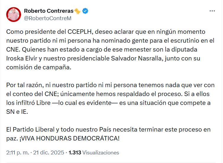Roberto Contreras CNE