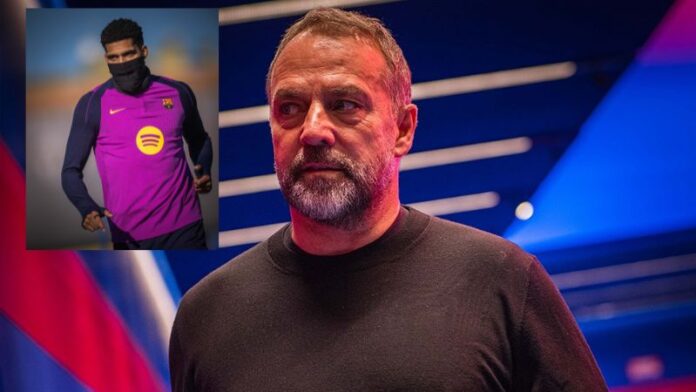 El defensa del Barcelona, Ronald Araujo, se sincera con el técnico Hansi Flick y le realiza una impactante petición.