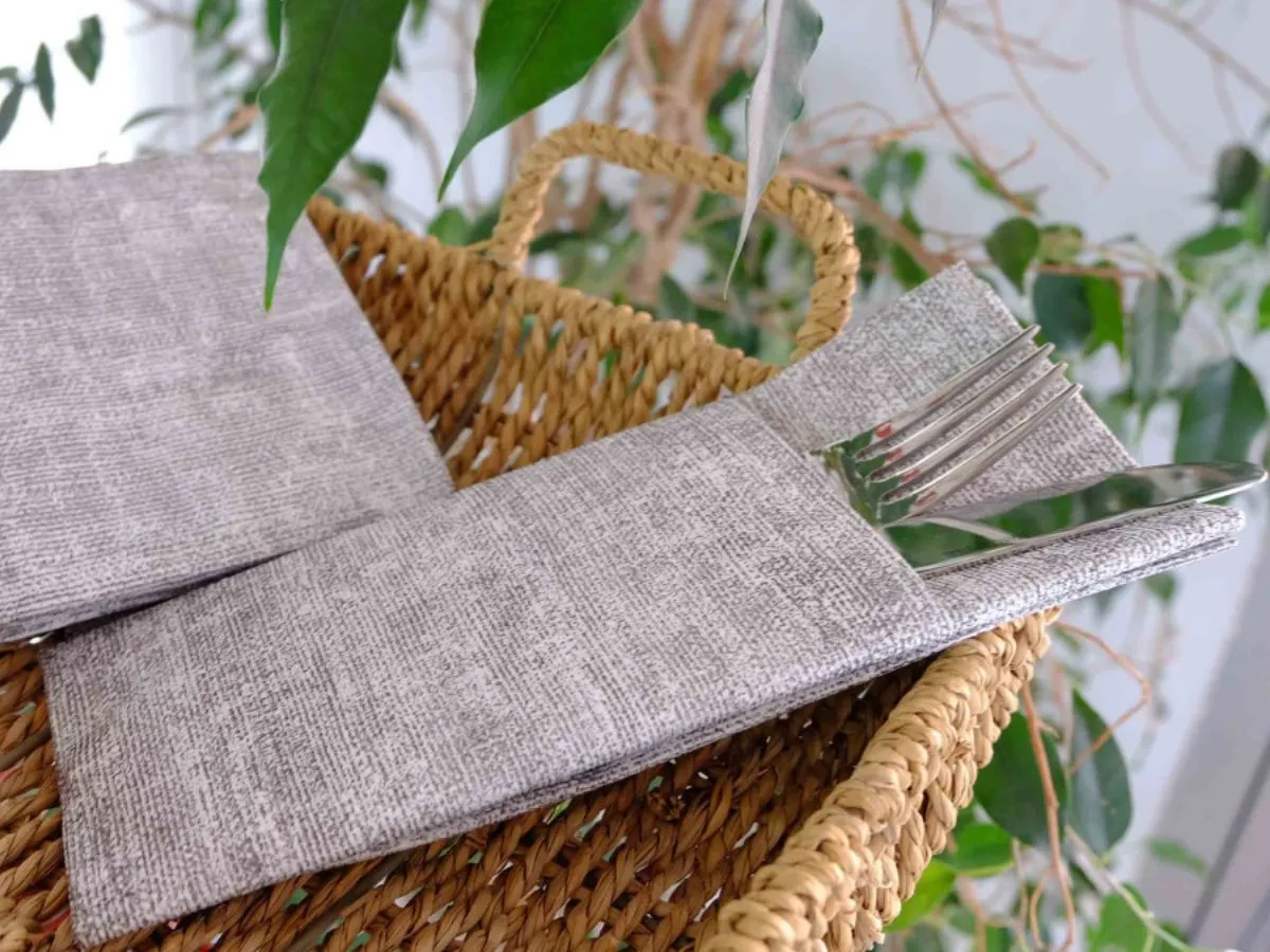 Estas servilletas harán de tu cena navideña