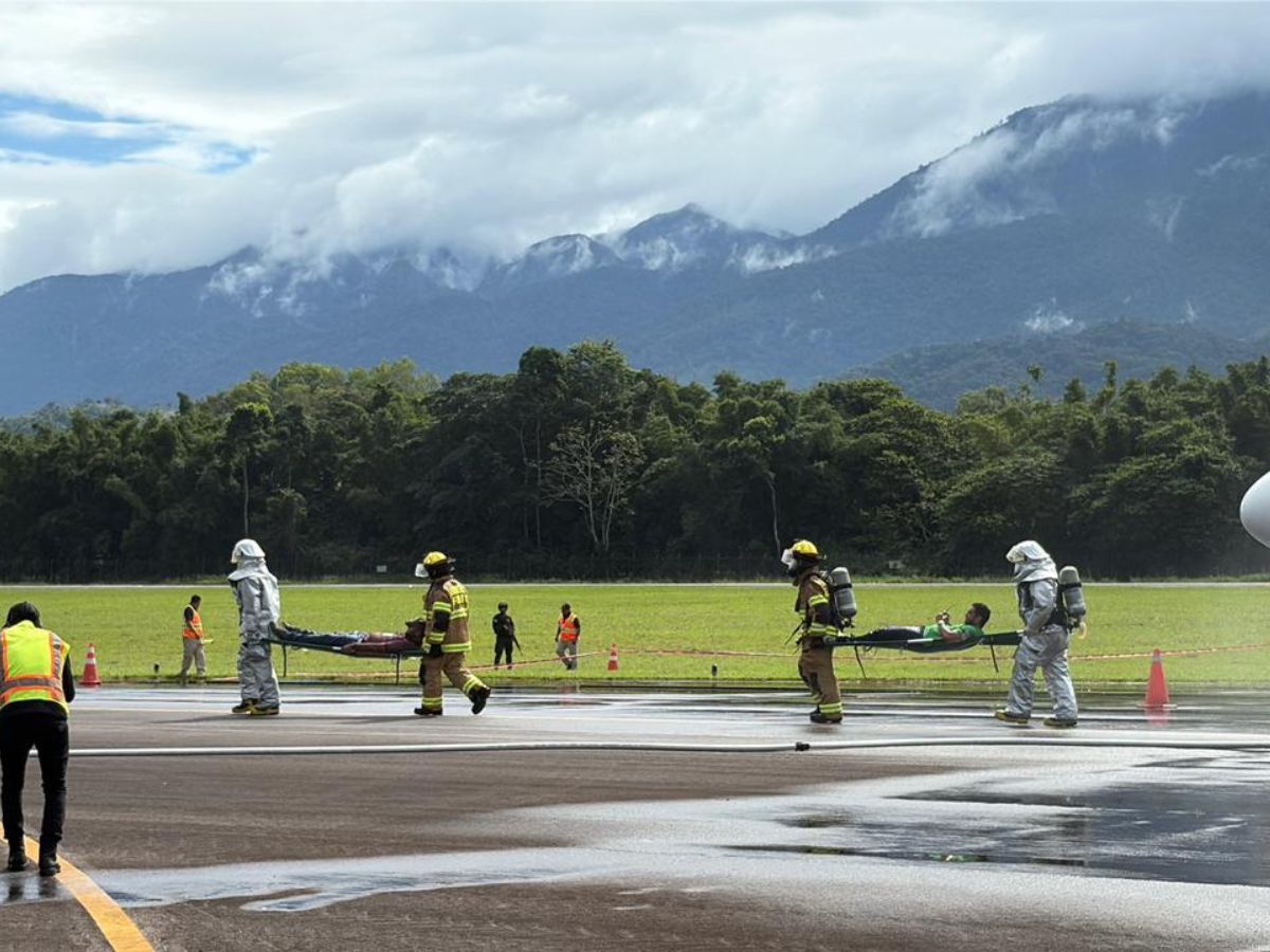 SAN aclara que supuesto accidente aéreo en La Ceiba fue solo un simulacro