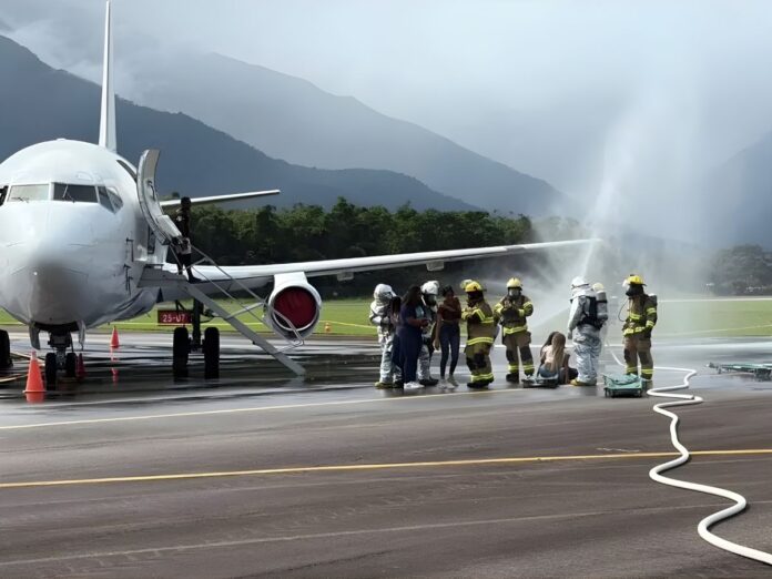 SAN aclara que supuesto accidente aéreo en La Ceiba fue solo un simulacro