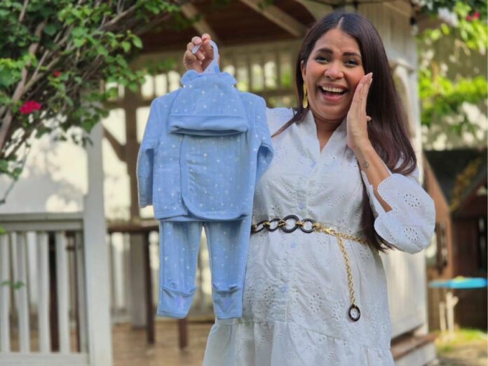 Suly Cálix espera varón