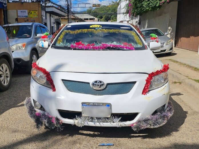 Taxi Navideño Danlí (2)