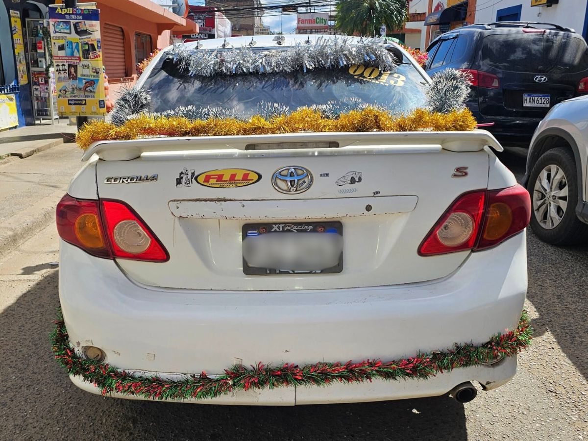 Taxi Navideño Danlí (3)