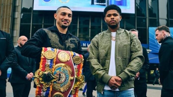 Teófimo López y Shakur Stevenson, comenzaron a calentar la pelea programada para el 31 de enero de 2026.