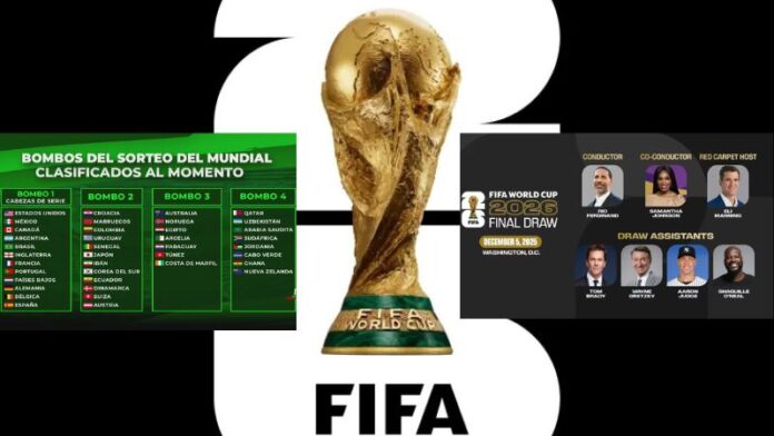 La FIFA tiene todo listo para el sorteo del Mundial 2026, programado para este viernes en Washington.