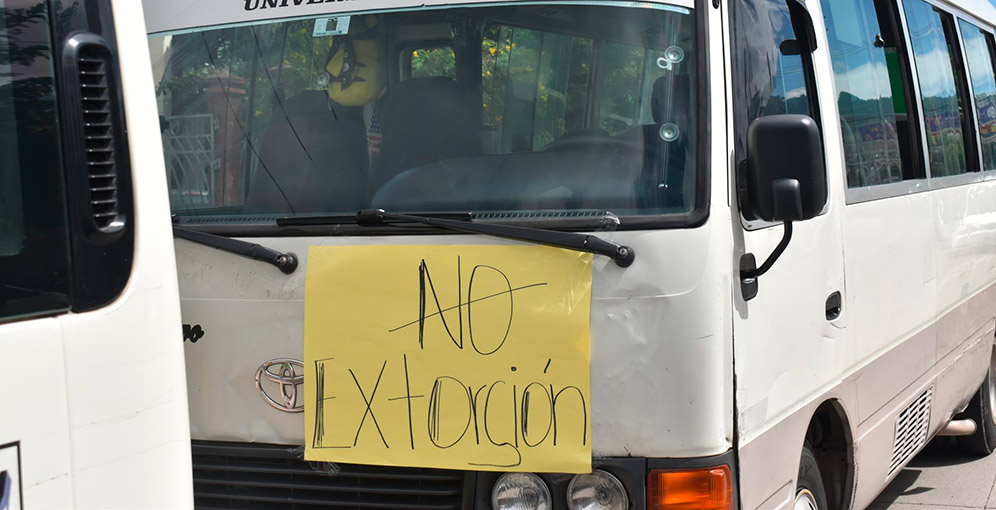 Transportistas Extorsión