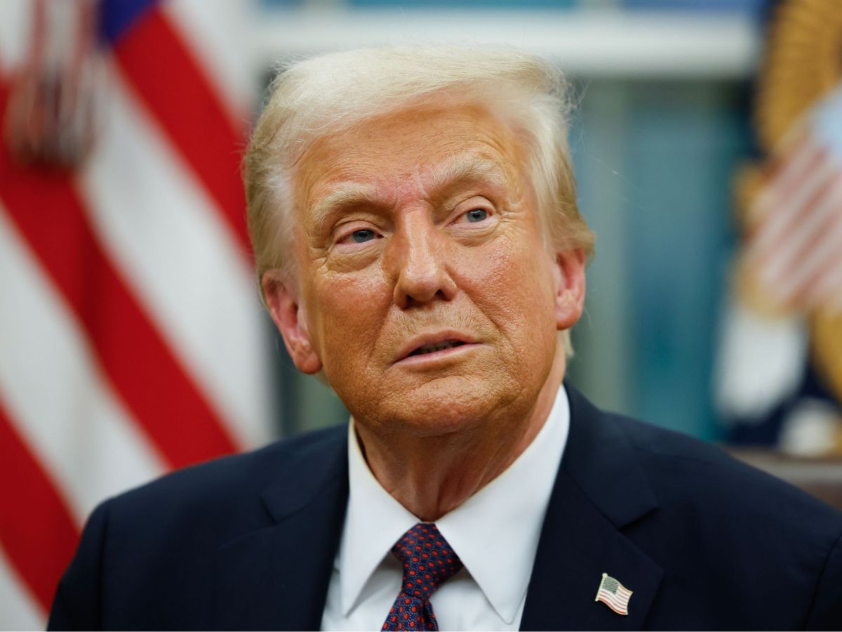 Donald Trump, presidente de Estados Unidos. 