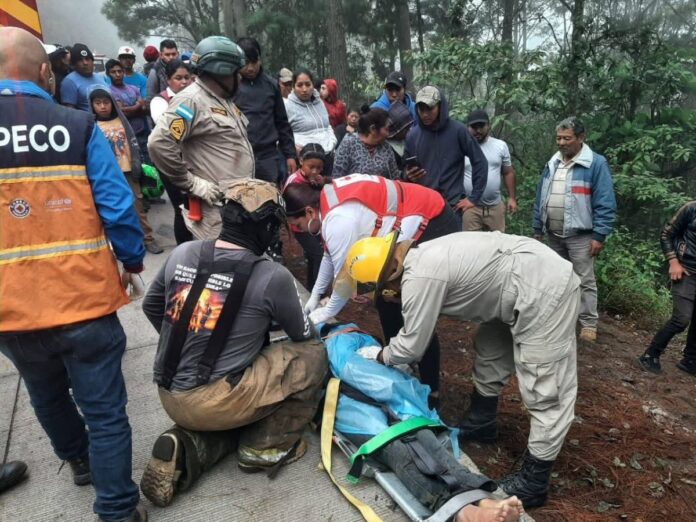 Imágenes accidente Intibucá