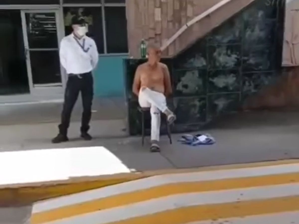 capturan a Ladrón en el Hospital Escuela (2)