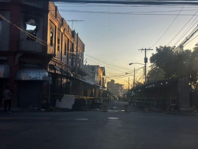 Calle cerrada en SPS