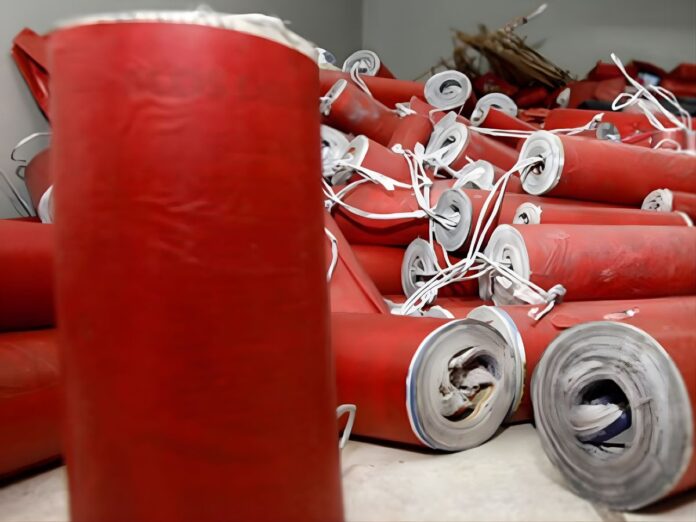 mortero afecta a hombre