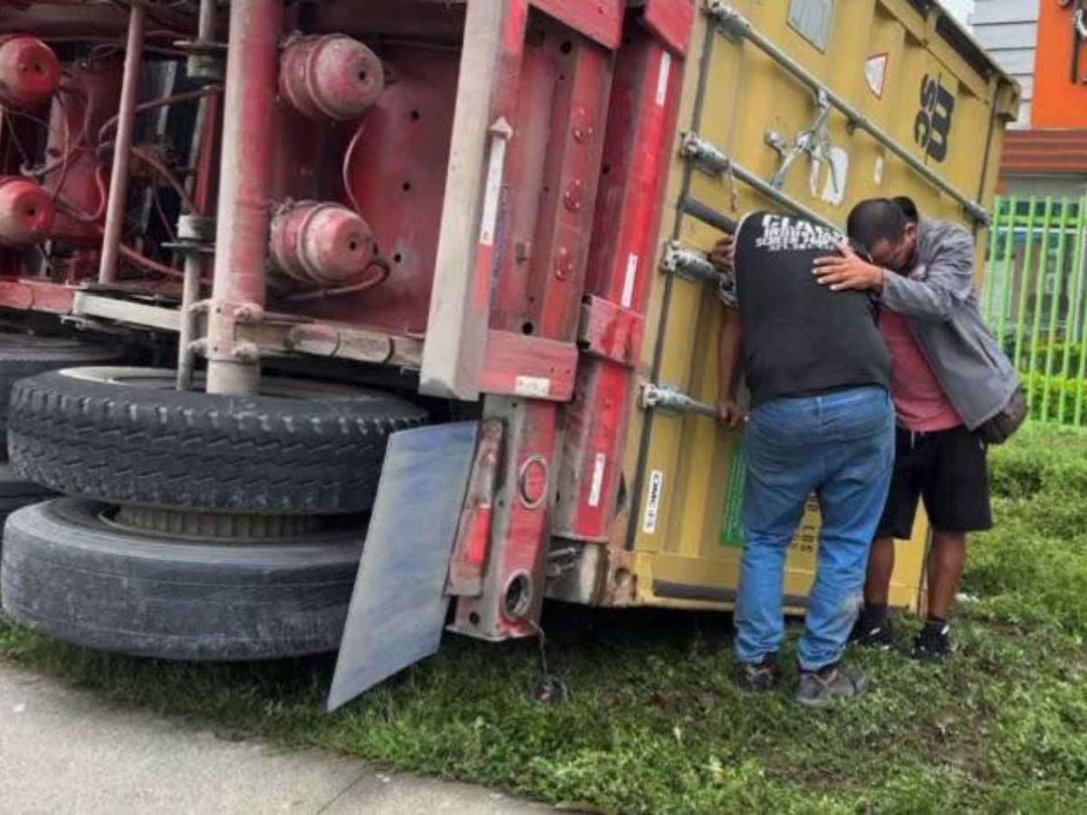 Mujer aplastada por rastra en SPS (1)