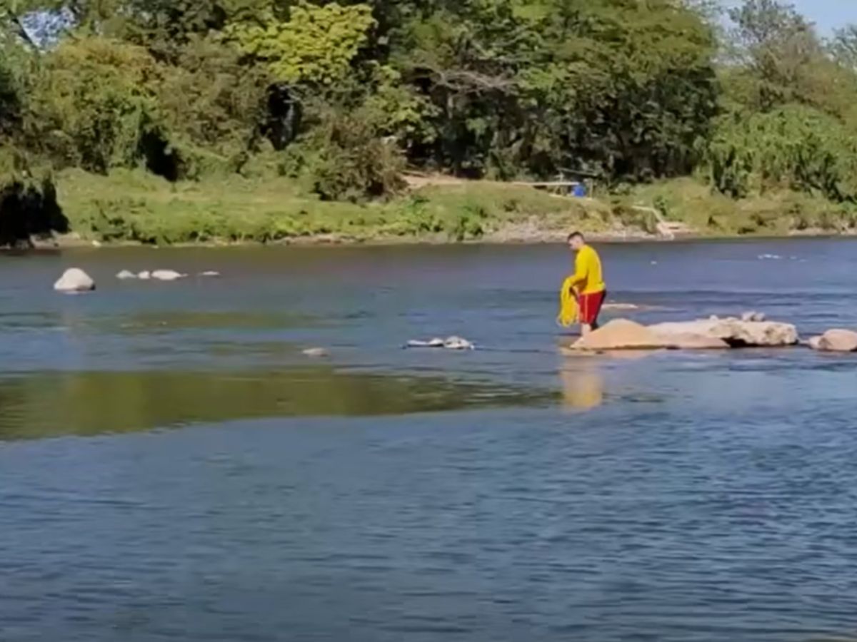 Pareja ahogada Rio Choluteca (1)