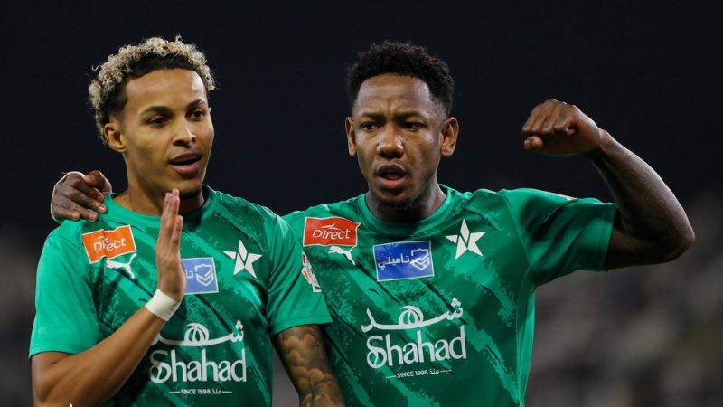 El delantero Romell Quioto no estuvo ni entre los suplentes en el partido de este viernes por la Liga de Arabia Saudita.